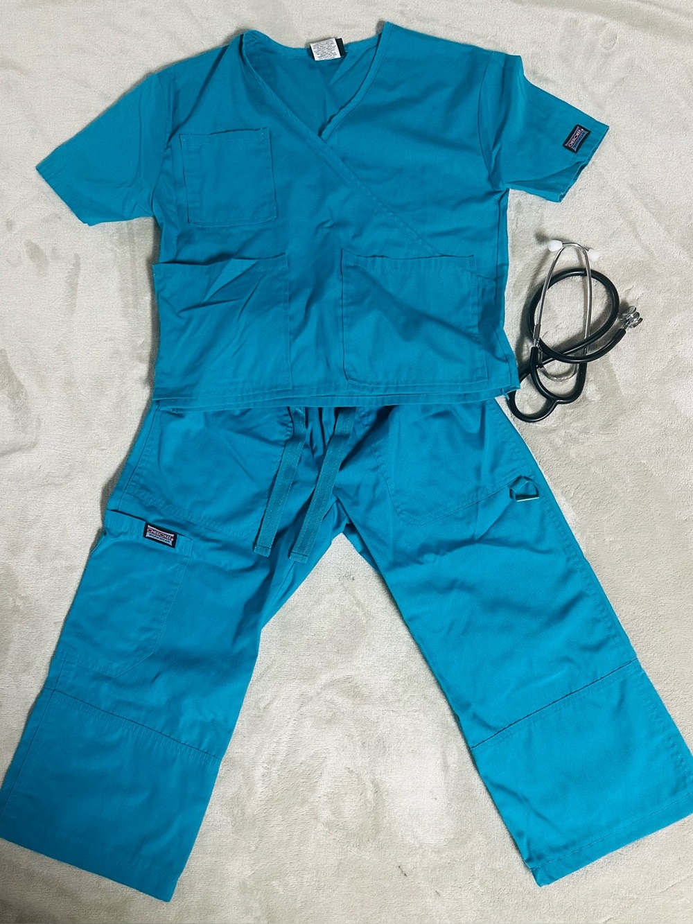 Kids Authentic Cherokee Medical Scrubs Costume